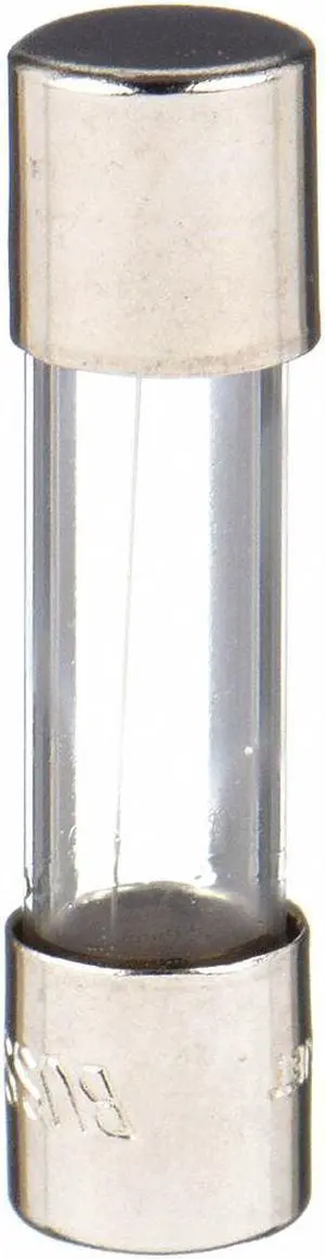EATON BUSSMANN GMC-63-R Glass Fuse, Time-Delay, 63mA, 250V AC, 10kA at 125V AC,
