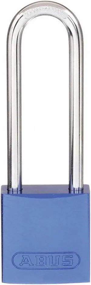 Abus Lockout Padlock,KA,Blue,1-1/2"H  72 HB/40-75 KA Blue