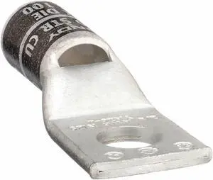 BURNDY YA26LNT516 One Hole Lug Compress Connector,2/0 AWG