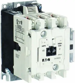 EATON CN15GN3AB 120VAC Non-Reversing Magnetic Contactor 3P 45A NEMA 2