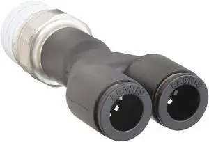 LEGRIS 3148 04 11 Threaded Y Male,5/32 In OD,PSI 290,PK10