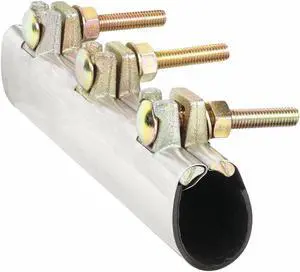 ZORO SELECT 330-079 Repair Clamp,3 Bolt,1 1/2 In,304SS