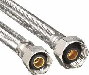 KISSLER 88-2002 Faucet Supply Line,3/8x1/2,20in.L