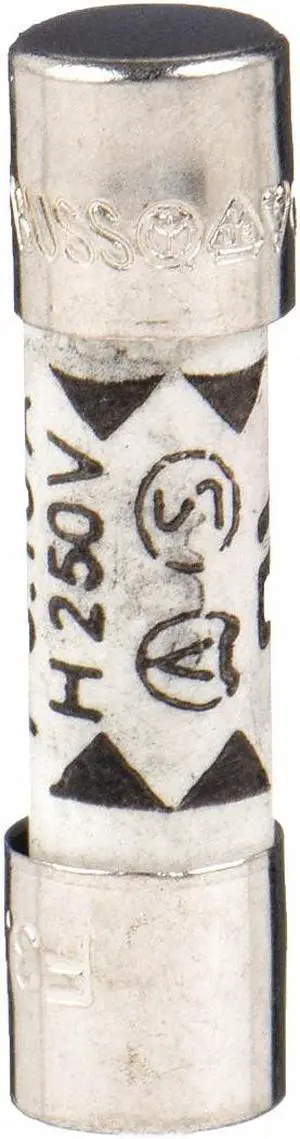 EATON BUSSMANN GDA-100MA 100mA Cylindrical Fast Acting Ceramic Fuse , 250VAC