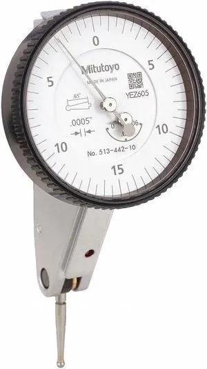 MITUTOYO 513-442-10A Dial Test Indicator,Hori,0 to 0.060 In