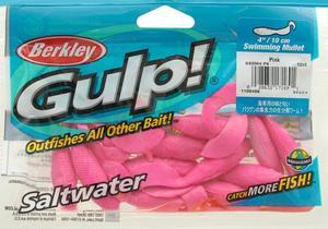 Berkley Gulp! 4" Saltwater Swimming Mullet  Pink (PK)