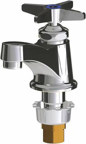 Lavatory Sink, Brass, 1 Hole ADA Compliant CHICAGO FAUCETS 700-E74COLDABCP