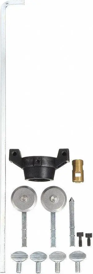 THERMAL DYNAMICS 7-7501 Radius/Roller Cut Guide Kit,3 - 28.75 In