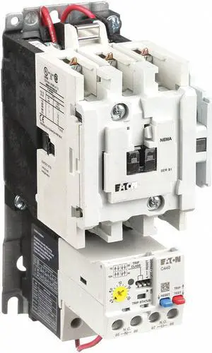 EATON AN19DN0A5E020 Nonreversing NEMA Magnetic Motor Starter, No Enclosure NEMA