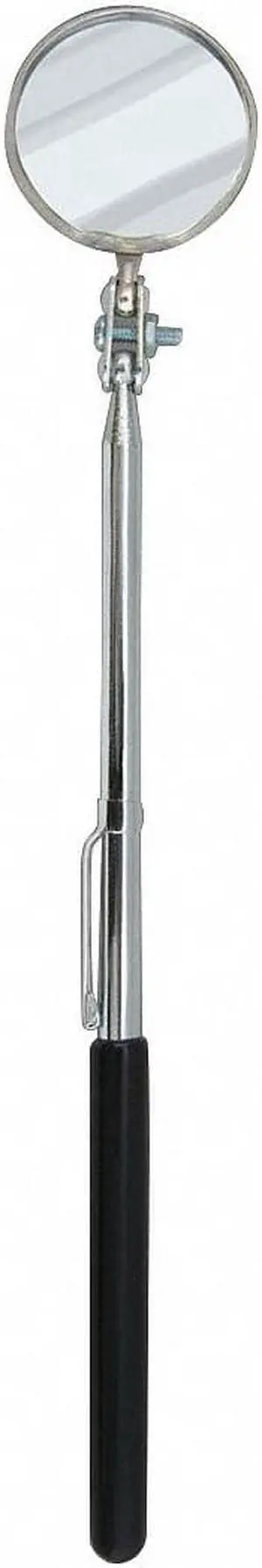 ULLMAN E-2 Inspection Mirror,XL Telescoping,8in.L