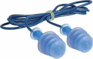 HONEYWELL HOWARD LEIGHT FDT-30 Reusable Corded Ear Plugs, Flanged Shape, 25 dB,