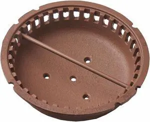 JAY R. SMITH MFG. CO 2233B Floor Drain,Cast Iron,Round Type,3" H