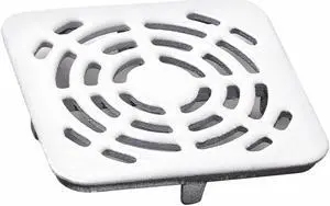 JAY R. SMITH MFG. CO 3410G Floor Drain,Cast Iron,Square,1-1/2" H