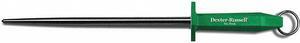 DEXTER RUSSELL 07820 Sharpening Steel,SS,Smooth,10 In,Green
