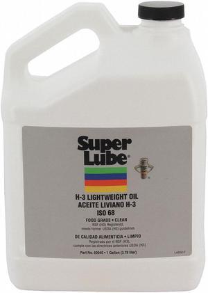 SUPER LUBE 60040 1 gal Jug, Hydraulic Oil, 68 ISO Viscosity, 80W SAE