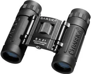 BARSKA LUCID VIEW 8x21 Clam Compact Binoculars BARSKA LUCID VIEW 8x21 Clam Compact Binoculars