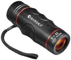 BARSKA AA10199 Binocular,8x,367 ft.,Roof,Black,0.2 lb.