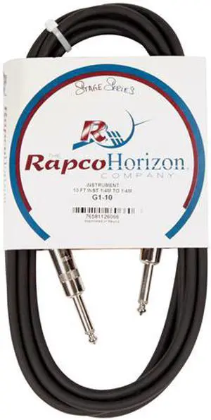 Horizon 10' Black Gtr Cble