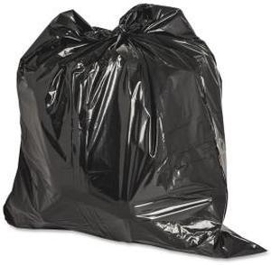 Genuine Joe Heavy-Duty Trash Bags 1.5 Mil 20-30 Gallon 100/CT Black 01532,  1 - Metro Market