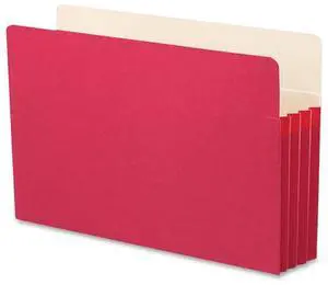 Smead Manufacturing Company SMD74231 Top-Tab File Pocket- Lgl- 14-.75in.Wx9-.50in.H- 3-.50in. Exp- RD