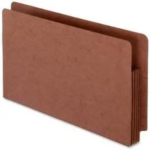 Pendaflex Heavy-Duty End Tab File Pockets Straight Cut 1 Pocket Legal Brown 95545