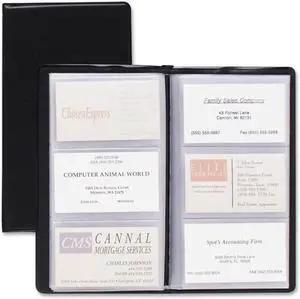 Cardinal Business Basics Sealed Vinyl 72 Card File