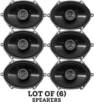 (Set of 3) Pair Hifonics ZS5768CX 5x7" or 6x8" 500 Watt Coaxial Car Audio Speakers