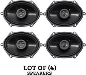 (Set of 2) Pair Hifonics ZS5768CX 5x7" or 6x8" 500 Watt Coaxial Car Audio Speakers