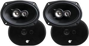 (Pack of 2) Planet Audio TRQ693 6 x 9 Inch Car Speakers - 500 Watts of Power Per Pair, 250 Watts Each, Full Range, 3 Way, Sold in Pairs