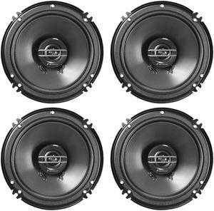 (Pack of 4)Pioneer TS-G1620F 250 Watts 6.5" 2-Way Coaxial Car Audio Speakers