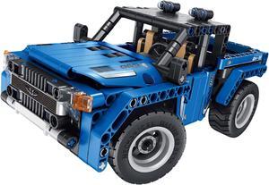 Dimple 2-In-1 RC Vehicle Building Toys - STEM Building Sets for Kids - Remote Control Race Car Truck STEM Toys - 353-Piece IQ Learning Construction Kit - Educational Children's Gift
