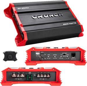 Crunch GP-2500.1 Ground Pounder 2500 Watt Mono Amplifier Car Audio Amp
