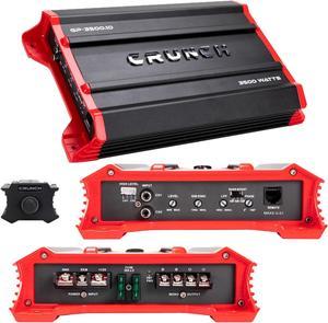 Crunch GP-3500.1D 3500 Watt @ 1 Ohm Mono Car Amplifier Audio Amp Class D