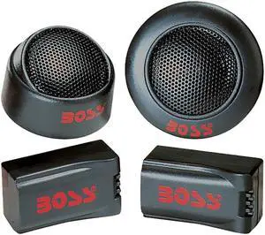 Pair Boss Audio TW15B *TW15* 250W Micro-Dome Tweeter w/X-Over