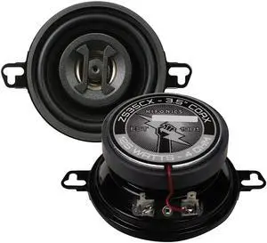 Hifonics ZS35CX Zeus 3.5" Coaxial Speaker ,BLACK