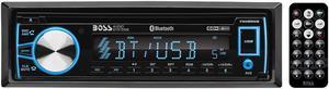 BOSS Audio Systems 750BRGB Single Din Bluetooth Car Stereo - CD, USB, AM/FM