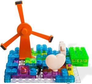 Dimple DC13996 Lectrixs Electronic Building Blocks (600 Projects) Light up Diy Stacking Toys with Kid-Friendly Circuits, 64-Piece Set