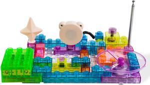 Dimple DC13994 Lectrixs Electronic Building Blocks (120 Projects) Light up Diy Stacking Toys with Kid-Friendly Circuits, 44-Piece Set