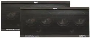 PYLE PLTWVS 6-Way Sunvisor Mount 200 Watt Tweeter System