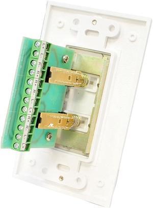 Pyle PVCS2 In-Wall Speakers A/B Source Selector Switch Control Audio/ Video