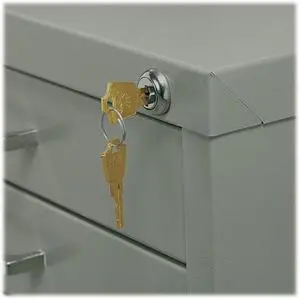 Safco 4983 Lock Kit for 10-Drawer File 7/8"dia. x 7/8"h