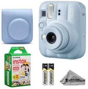 Fujifilm Instax Mini 13 Instant Film Camera Frost Blue + Case + instax Mini Instant Film (20 Sheets) Fujifilm Instax Mini 13 Instant Film Camera Frost Blue + Case + instax Mini Instant Film (20 Sheets)