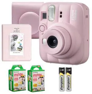 Fujifilm Instax Mini 13 Instant Film Camera Candy Pink + Case + instax Mini Instant Film (40 Sheets) + Mini Photo Album Fujifilm Instax Mini 13 Instant Film Camera Candy Pink + Case + instax Mini Instant Film (40 Sheets) + Mini Photo Album