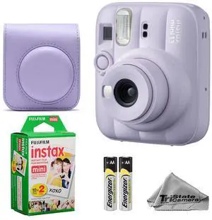 Fujifilm Instax Mini 13 Instant Film Camera Dreamy Purple + Case + instax Mini Instant Film (20 Sheets) Fujifilm Instax Mini 13 Instant Film Camera Dreamy Purple + Case + instax Mini Instant Film (20 Sheets)
