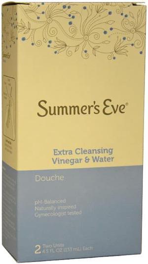 Douche Extra Cleansing Vinegar & Water Cleanser - 2 x 4.5 oz Cleanser