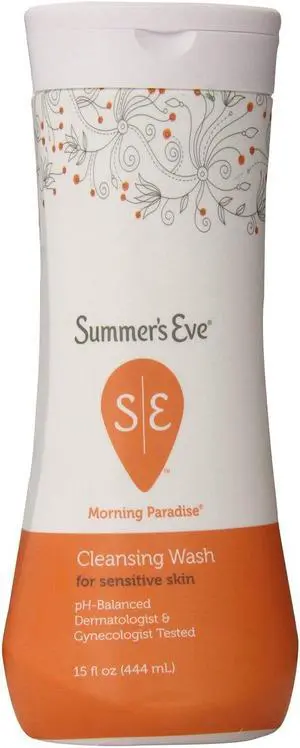 Summers Eve Cleansing Wash Morning Paradise, 15 Fluid Ounce