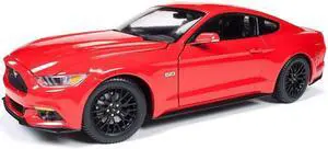 Auto World 1/18 2015 Ford Mustang GT Red