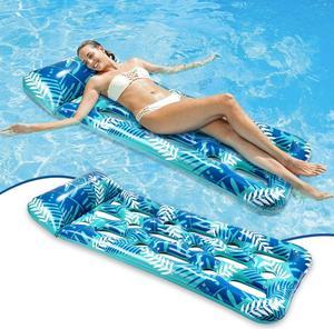 CAMULAND Inflatable Float Pool Chair & Headrest