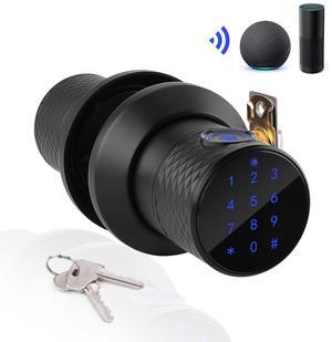 FITNATE Keyless Smart Fingerprint Lock Bluetooth Digital Code Door Deadbolt Lock with Keypad