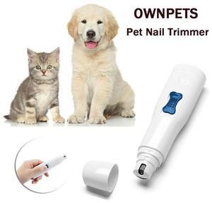 Ownpets Pet Dog Nail Trimmer Grooming Tool Cat Grinder Electric Clipper Kit